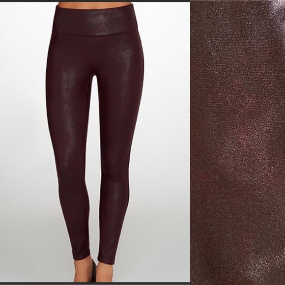 ASSETS by SPANX Faux Leather Simmer Tights